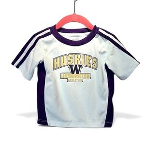 University of Washington Huskies Baby Jersey Football Athletics Size 12 Months